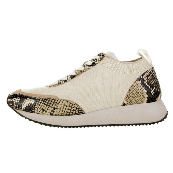Loeffer Randal Snake Print Sneakers - Picture 2 of 6